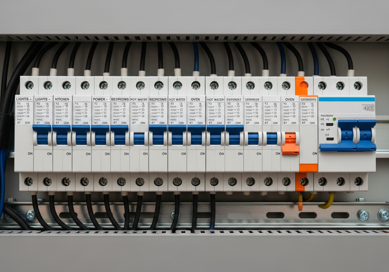 New circuit run to switchboard