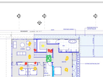 Example floor plan
